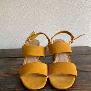 Yellow Short Heels